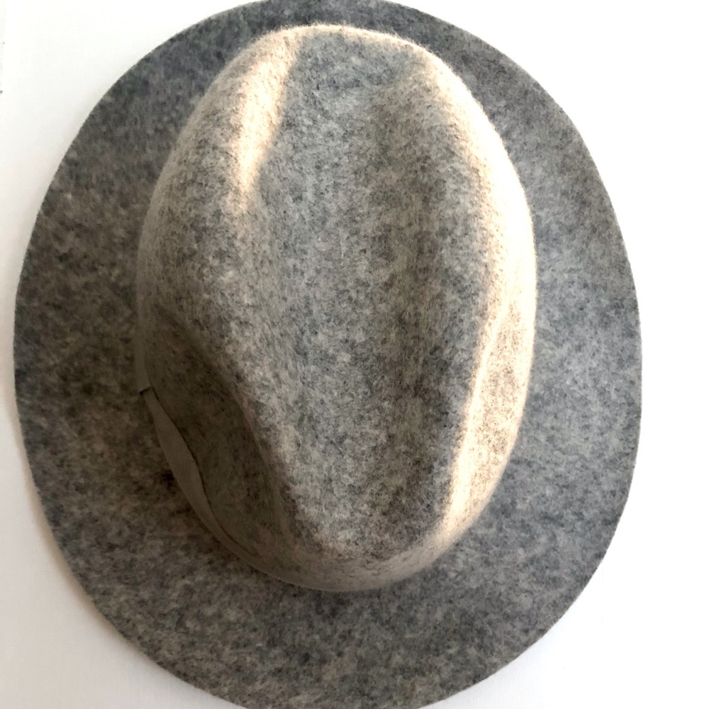 Women’s J Crew Light Gray Wool Fedora